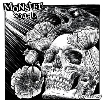 MONSTER SQUAD "Depression" LP (Pirates Press) Multi Color Vinyl